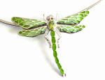 Libelle mit Diamanten